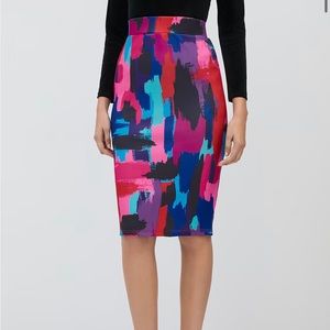 New York & Company. Super High-Rise Pencil Skirt - Abstract-Print